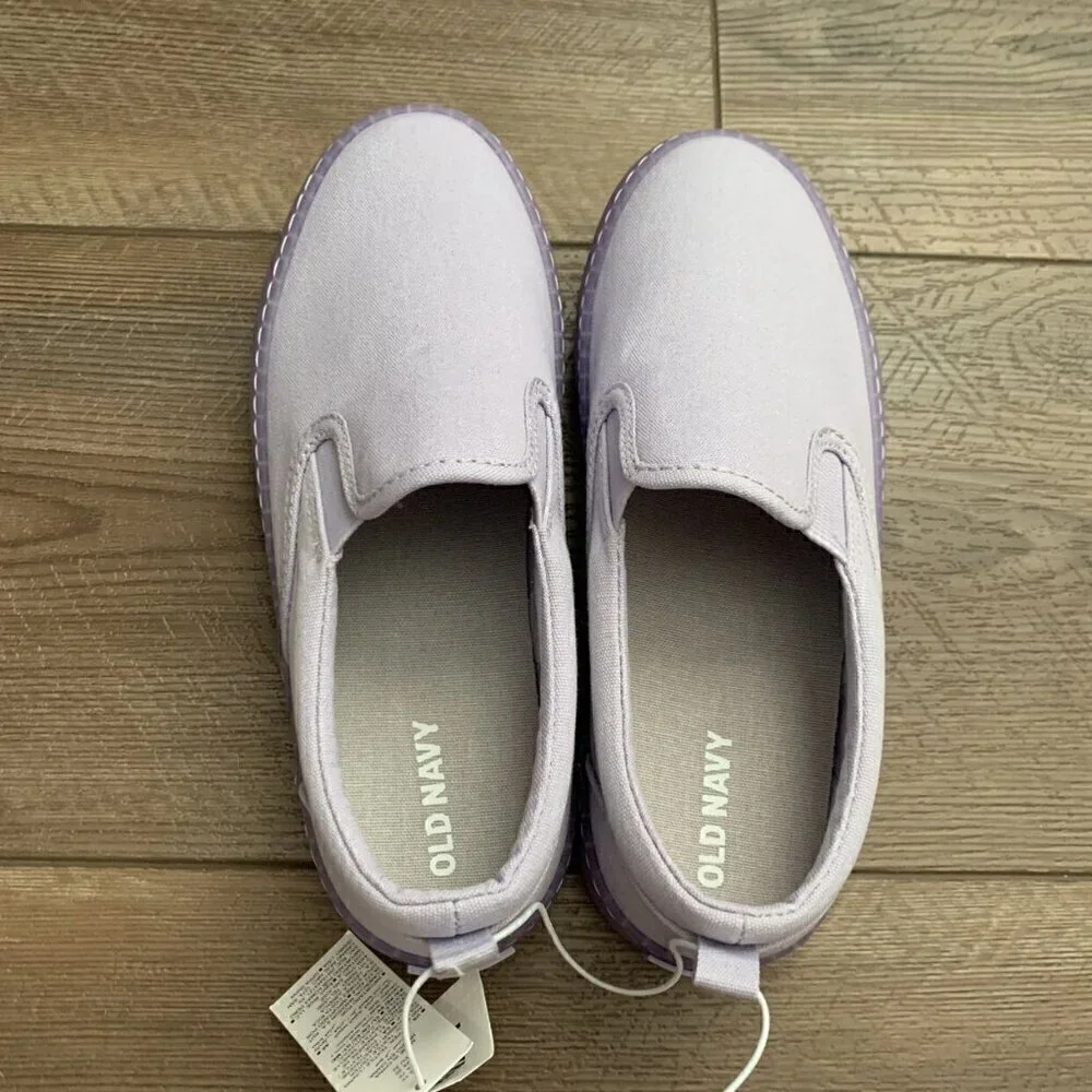 Old Navy Girl Slip On Sneakers Size 1 Little Kid